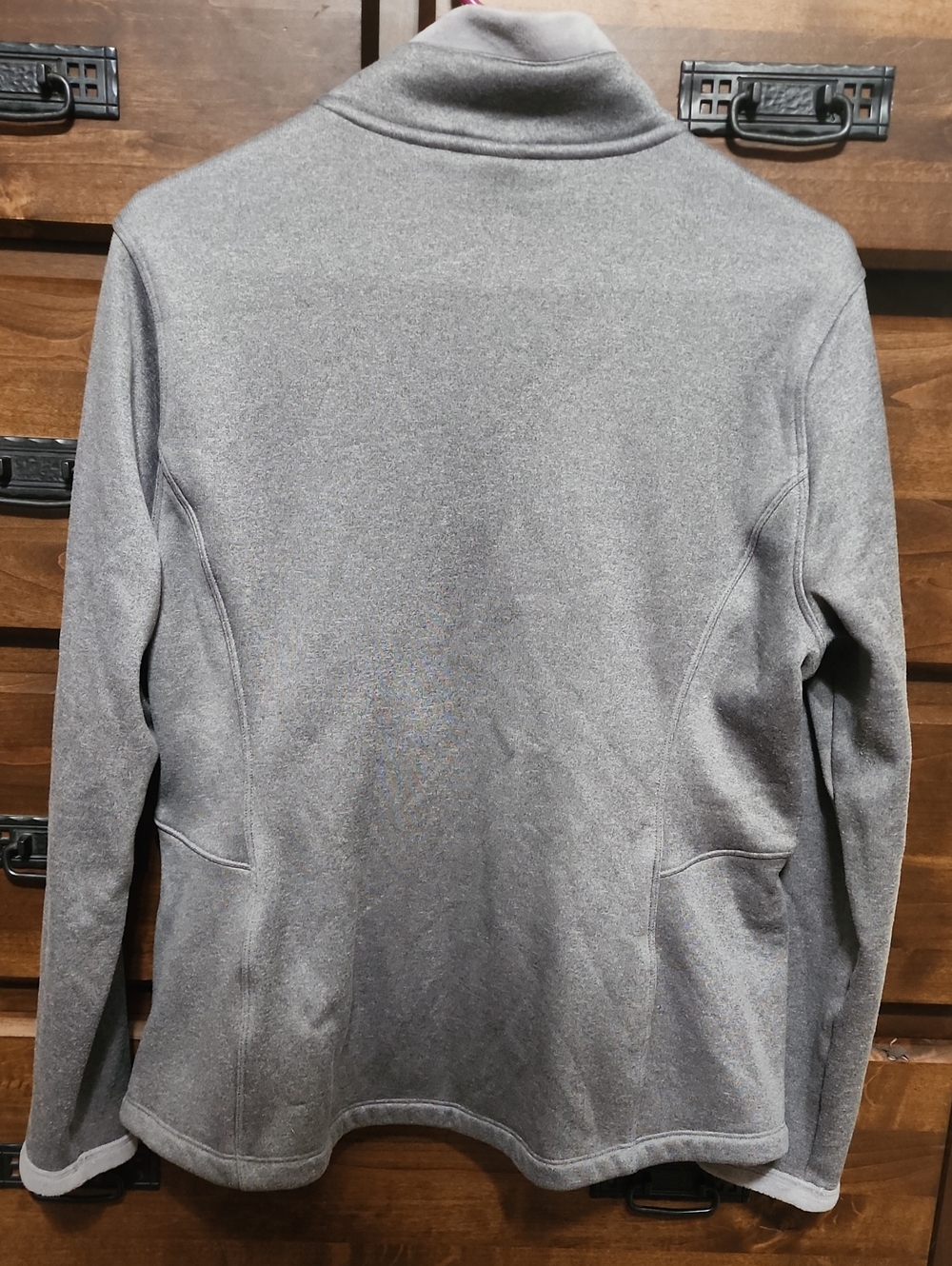 The North Face Women's Gray Full-Zip Fleece Jacket - Picture 5 of 8